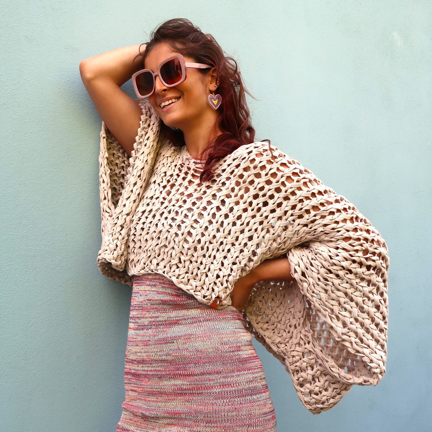 Recycled Cotton Summer Pullovers by Dot Knits