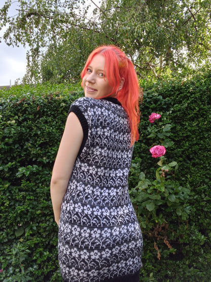 Flower Motif Dress