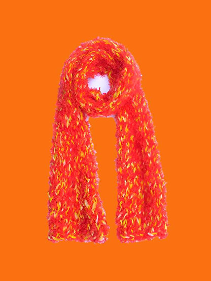 Dot Knits Flame Knit Scarf 