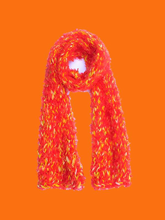 Dot Knits Flame Knit Scarf 